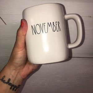 RAE DUNN NOVEMBER COFFEE MUG NEW‼️